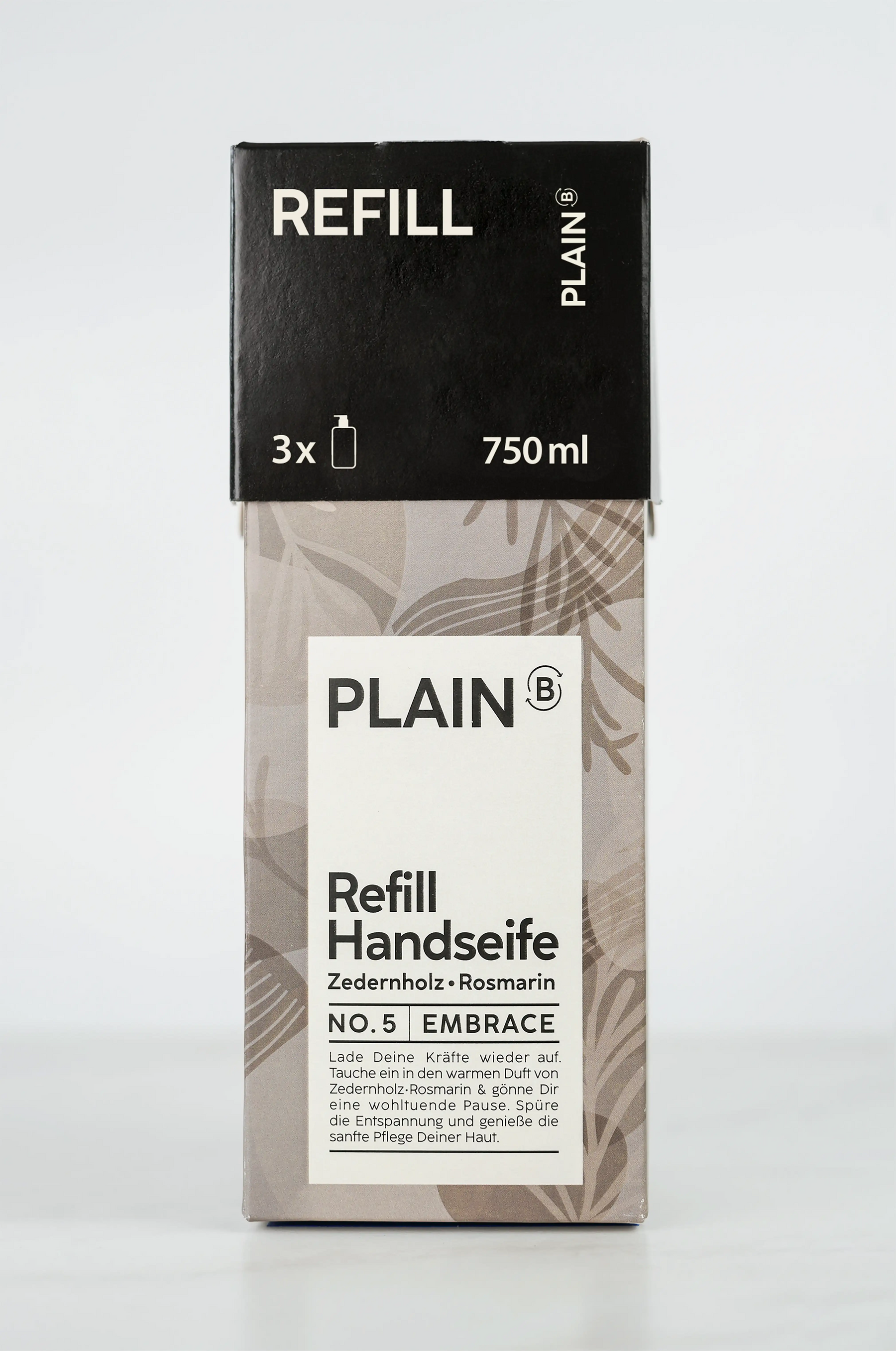 Handseife Refill NO. 5 | EMBRACE | Zedernholz · Rosmarin | 750 ml