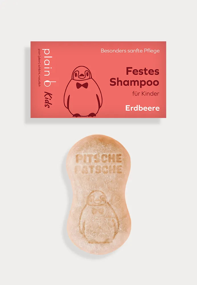 Solid children's shampoo strawberry (60 g)